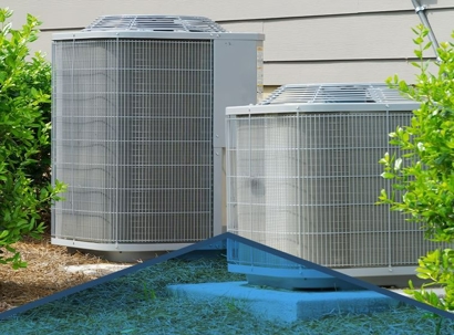 AC Units on side of house