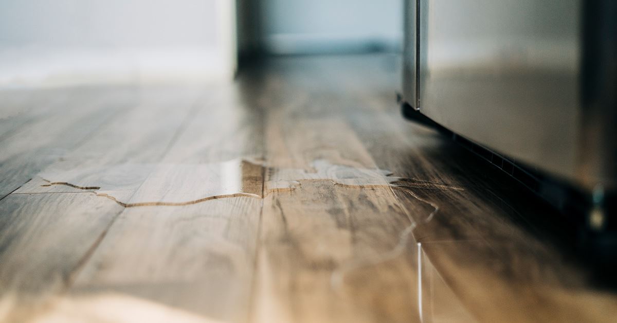 dishwasher leaking onto kitchen floor